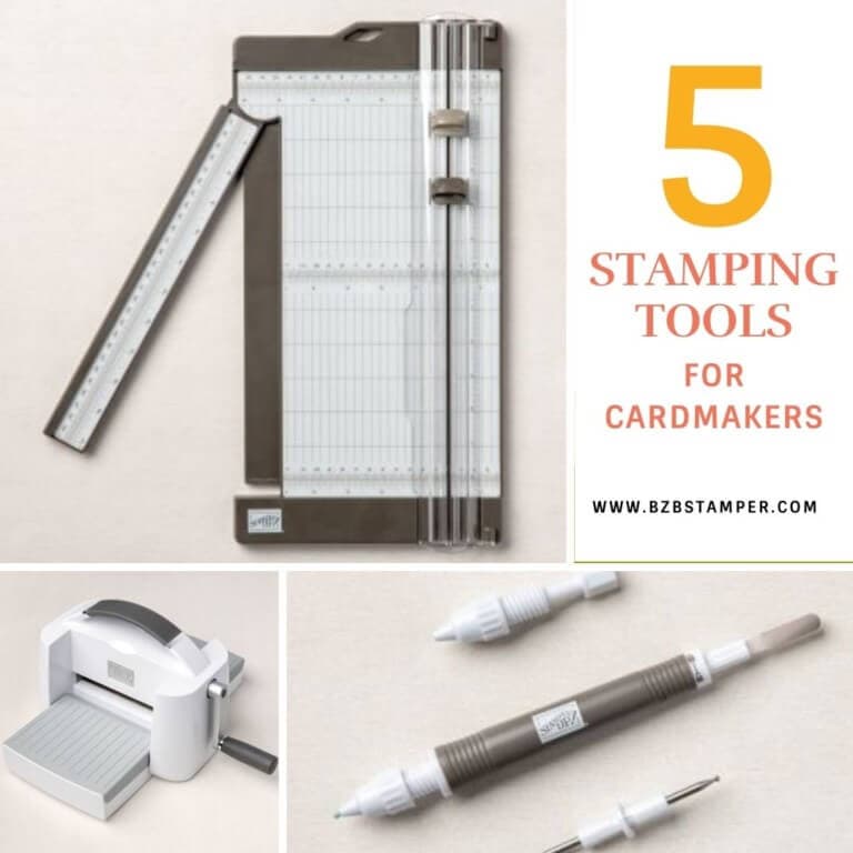 5 stamping tools for cardmaking
