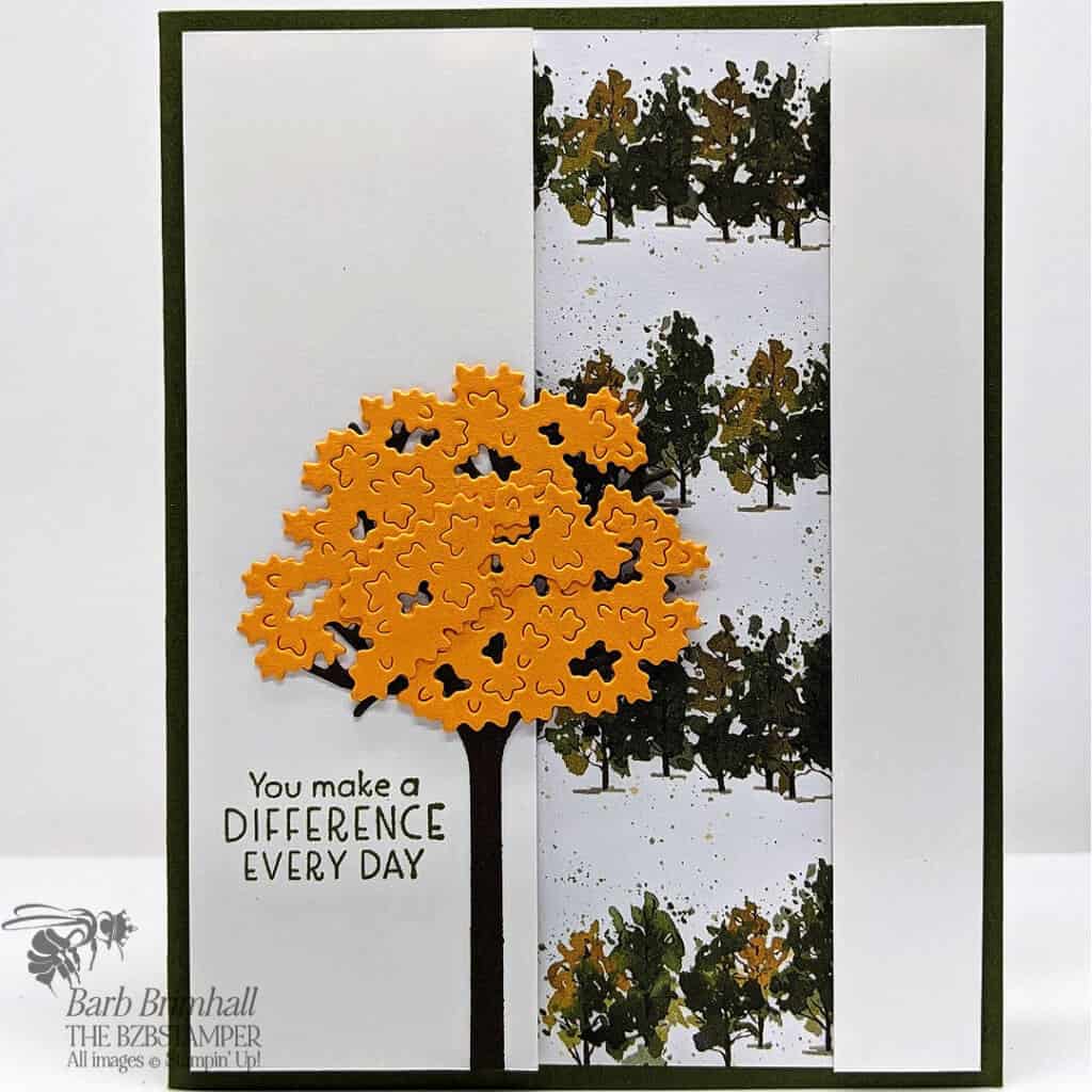 Inspired Thoughts Father's Day Card 1 Father's Day card with tree die-cuts