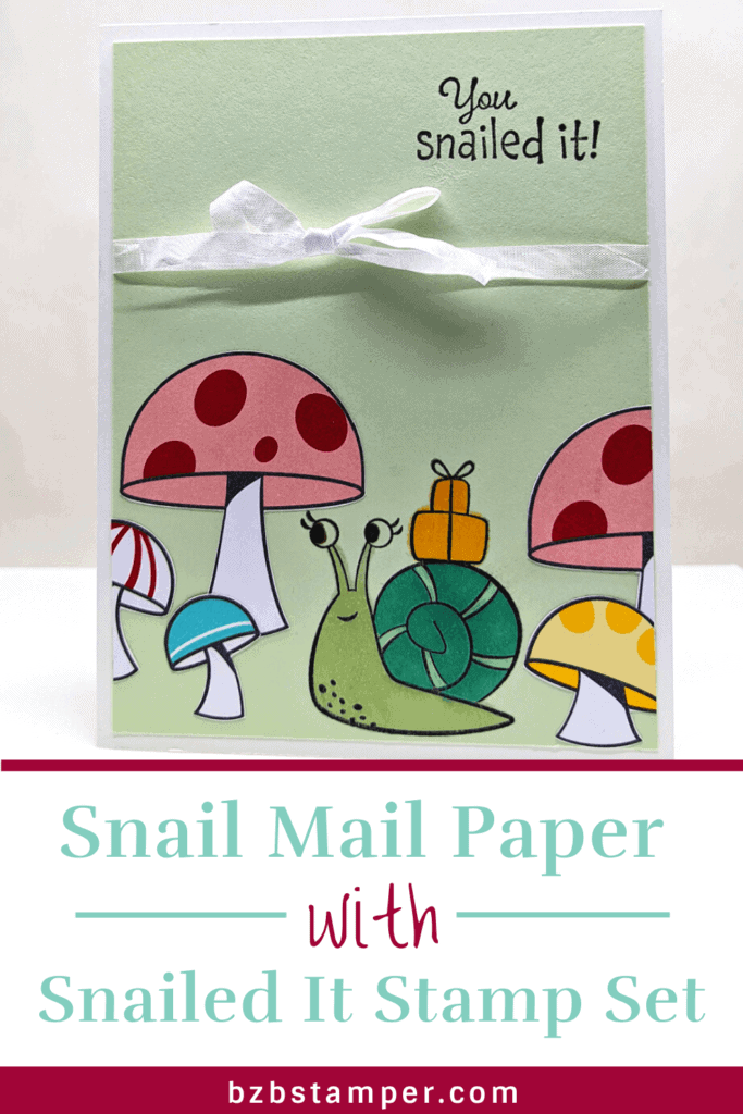 Quick and Easy Mushroom Card 18 Easy mushroom card using patterned paper