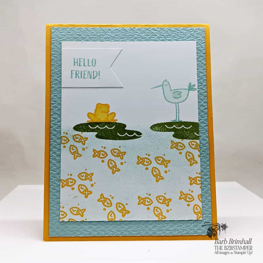Oh Snap Stamp Set by Stampin' Up! 1 Oh Snap Stamp Set by Stampin' Up! in blue and yellow