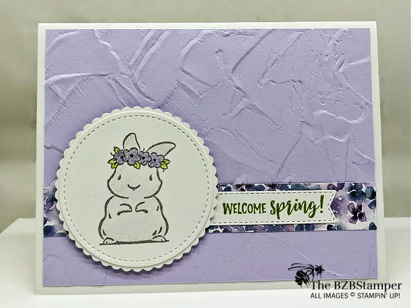 Cute Handmade Bunny Card 1 Cute Handmade Bunny Card