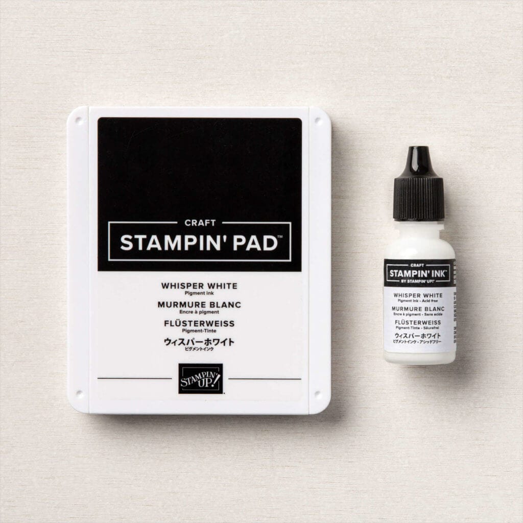 How to Use White Craft Ink 1 How to Use White Craft Ink by Stampin' Up!