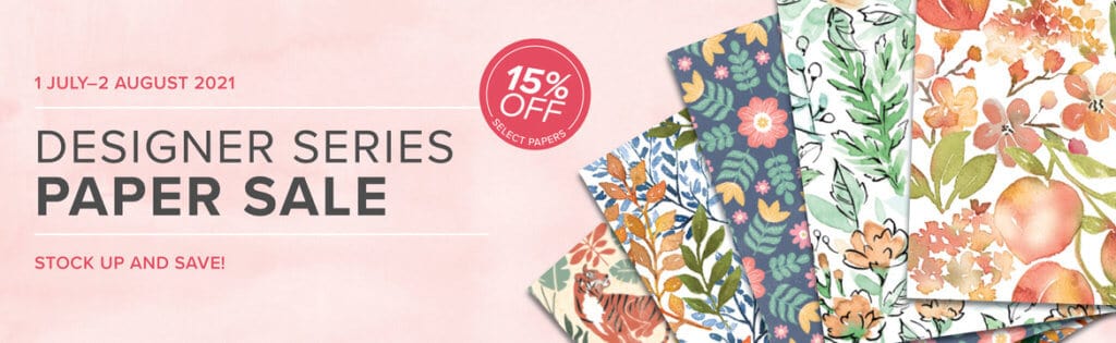 Stampin' Up! Designer Papers On Sale! 1 07 01 21 dheader dspsale naspuk