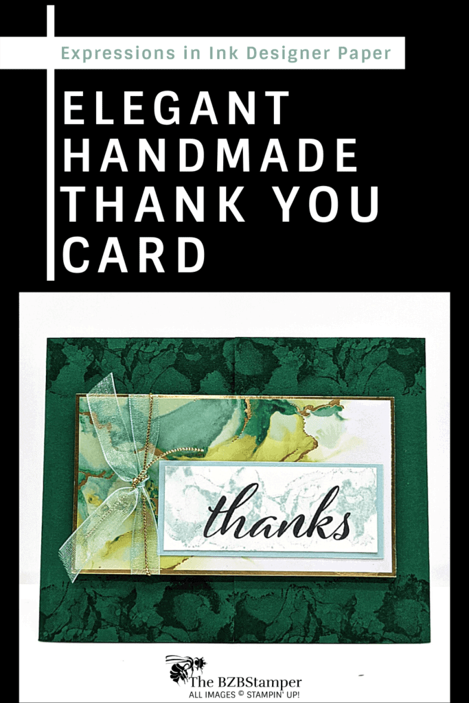 The Gorgeous Expressions In Ink Specialty Designer Paper 20 Expressions In Ink Specialty Designer Paper thank you card