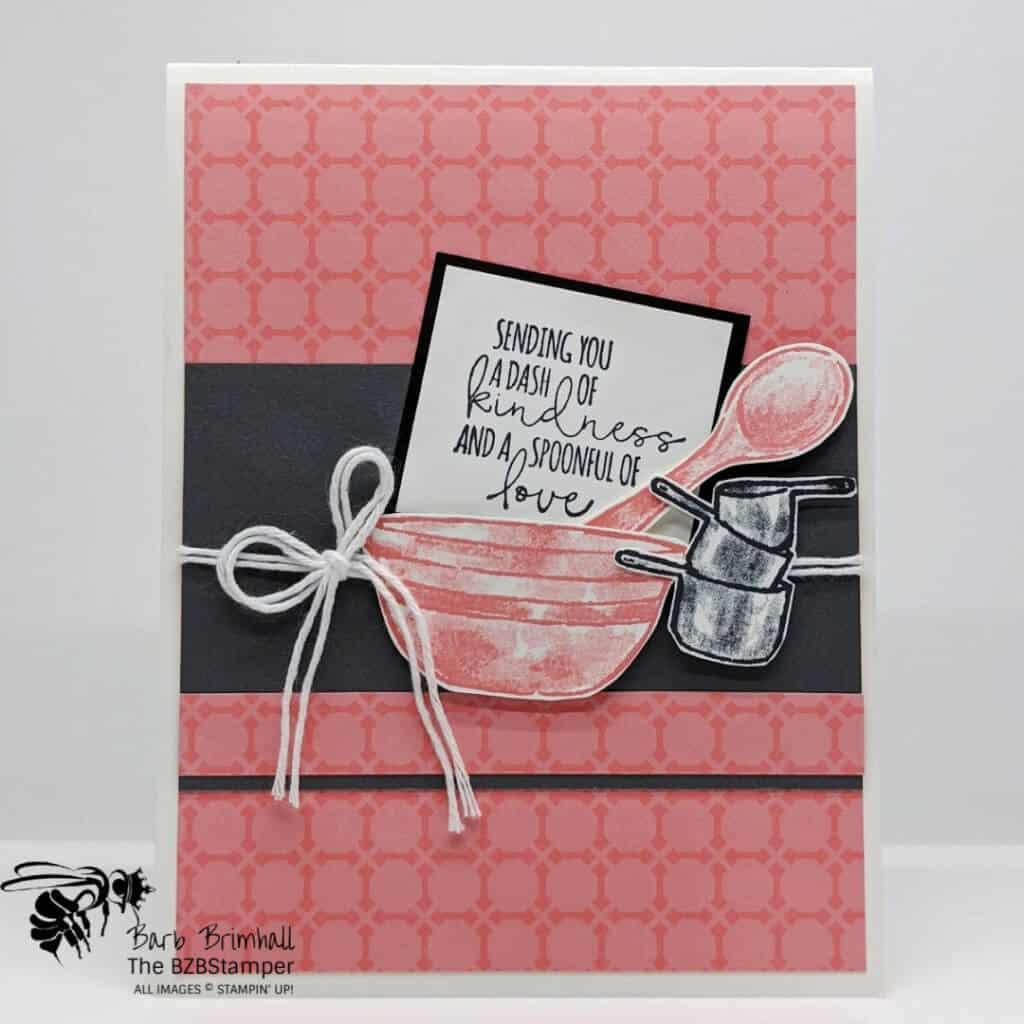 Versatile Handmade Card Sketch 1 Versatile Handmade Card Sketch in Flirty Flamingo