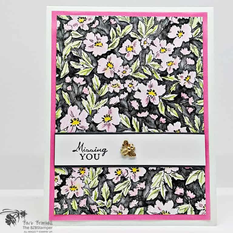 Beautifully Penned Sale-a-Bration Paper in Polished Pink