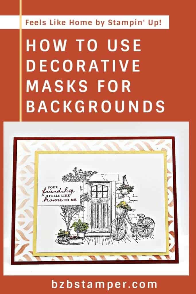 Cardmaking Tutorial using Stampin Up Masks 18 Cardmaking Tutorial using Stampin Up Masks in rusts