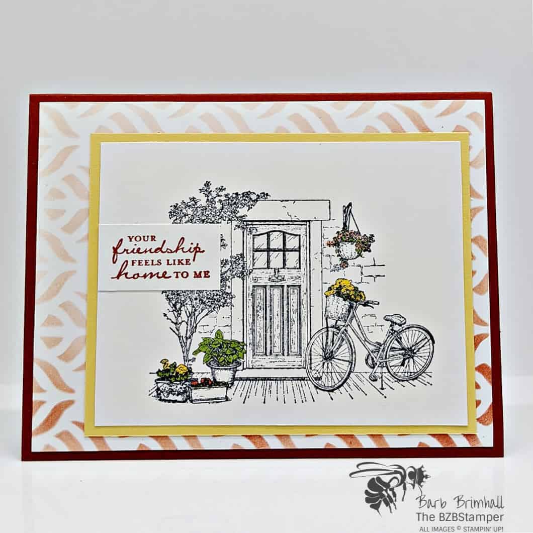 Cardmaking Tutorial using Stampin Up Masks 18 Cardmaking Tutorial using Stampin Up Masks in rusts