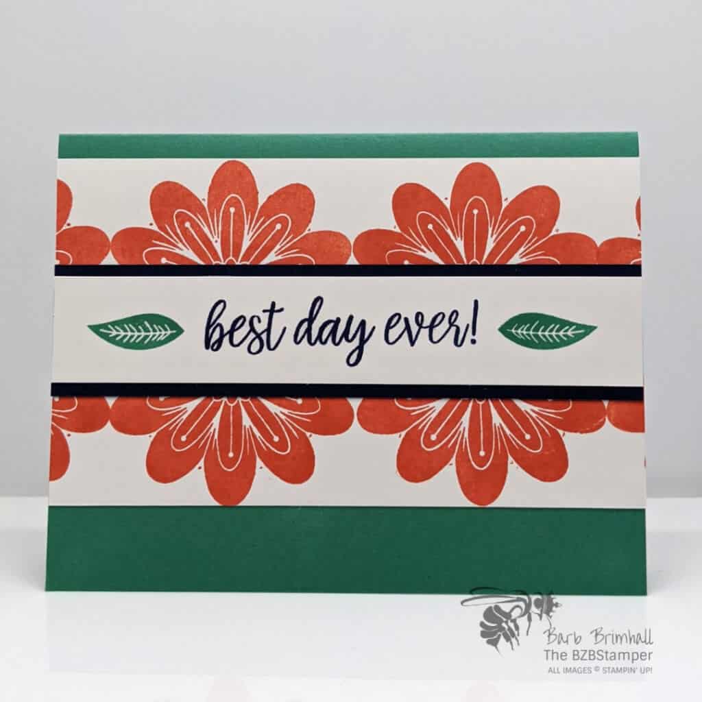 Quick Card Sketch Using the In Symmetry Stamp set 1 Quick Card Sketch using the In Symmetry Stamp Set