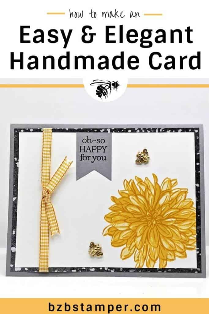 Easy Show-Stopping Handmade Card 16 Delicate Dahlia Stamp Set by Stampin' UP!