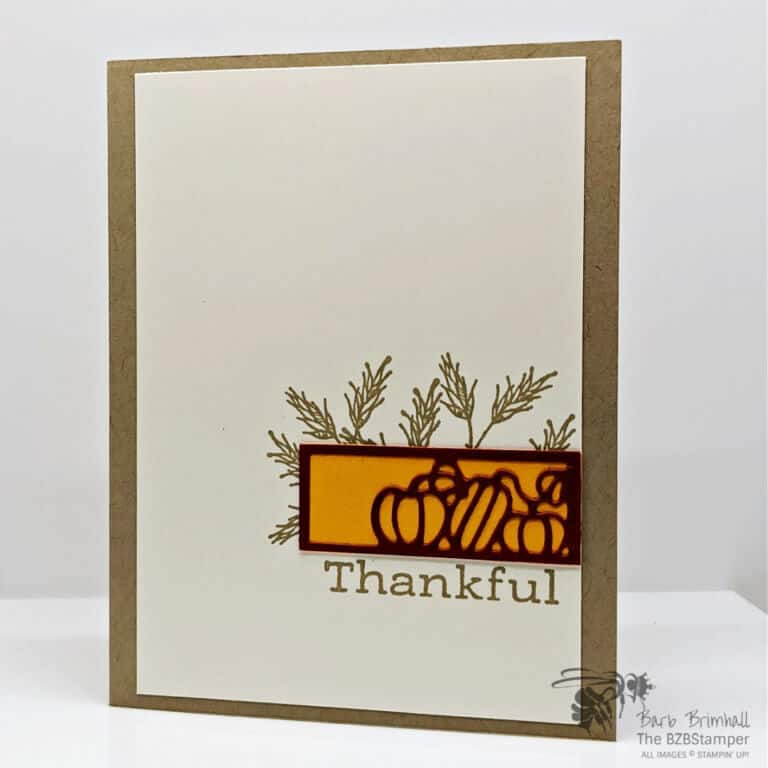 Thank You Handmade Greeting Card
