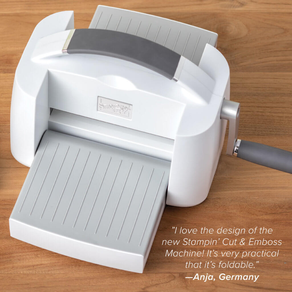 Stampin' Cut and Emboss Machine 4 Cut & Emboss Machine by Stampin' Up! German Testimonial