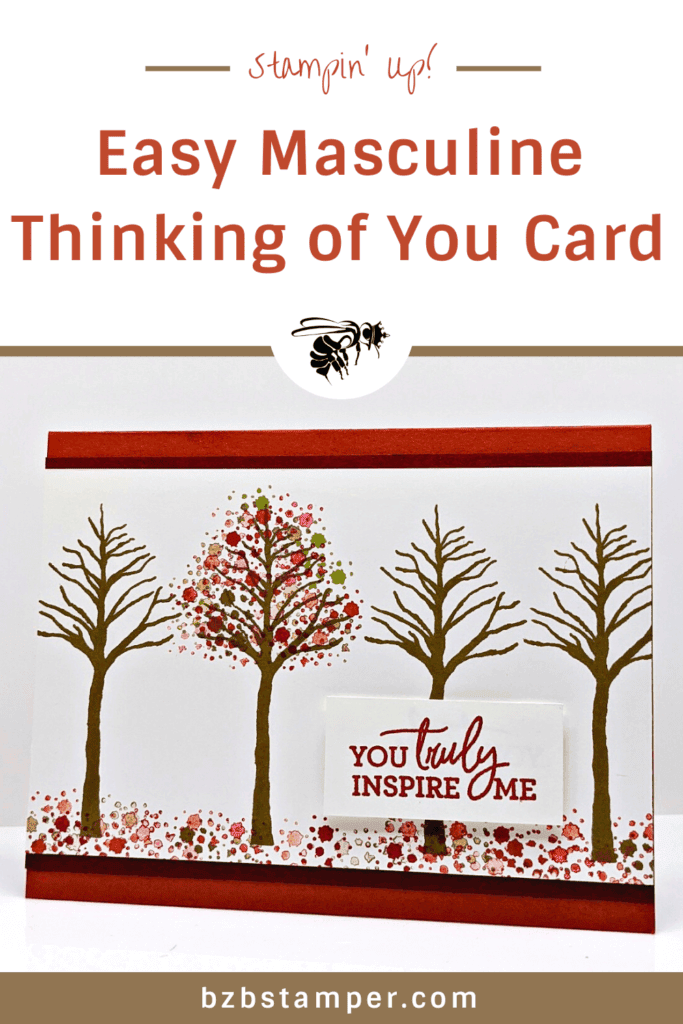 Easy Masculine Thinking of You Card 20 121221p