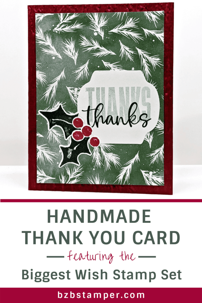 Make a Statement with the Biggest Wish Stamp Set 15 121421p
