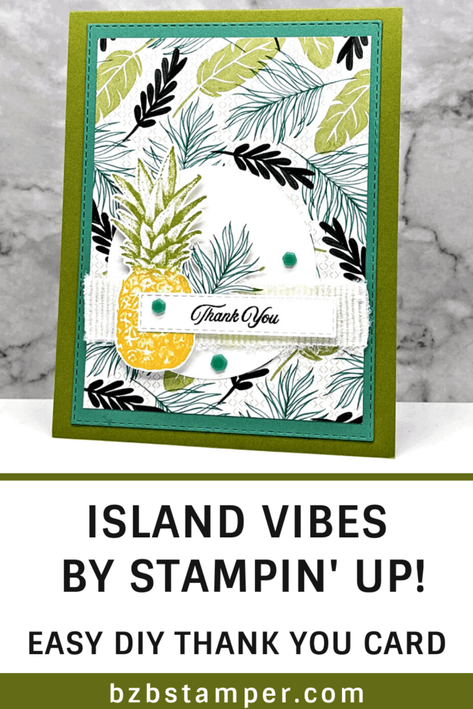 Stampin Up Island Vibes 23 Stampin' Up! Island Vibes Sale-A-Bration Stamp Set