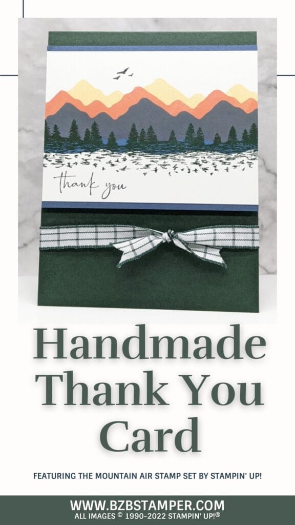 Masculine Thank You Card 15 032222
