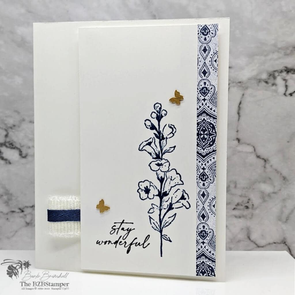 Easy 5 Minute Card Anyone Can Make 1 041522 stampin up honeybeehome