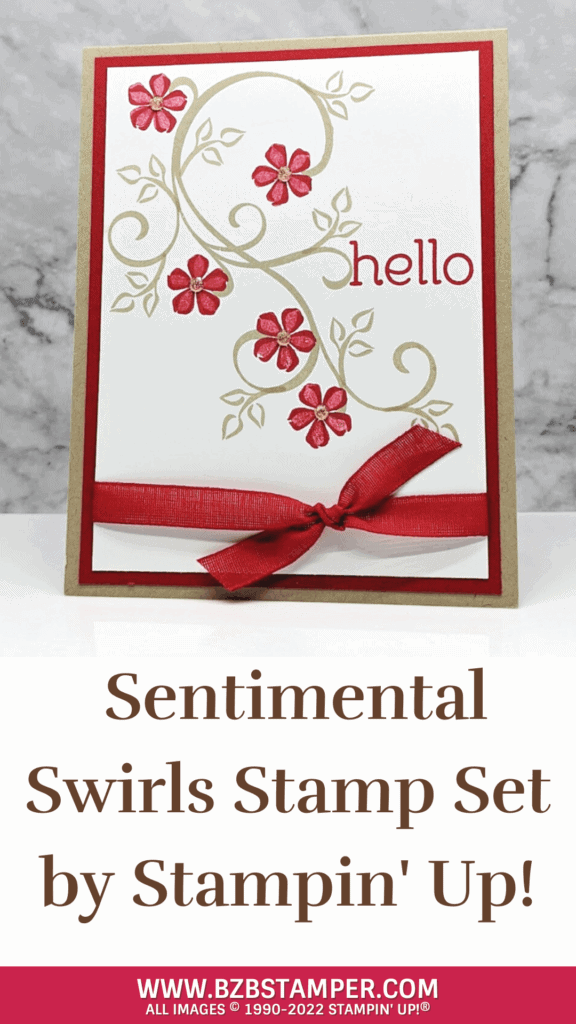 Sentimental Swirls Stamp Set by Stampin Up 15 042122