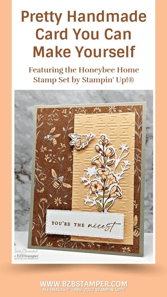Honeybee Home Bundle by Stampin Up 19 Handmade card using the Honeybee Home Bundle by Stampin Up
