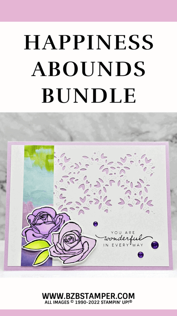 Happiness Abounds Bundle by Stampin' Up! 18 050322