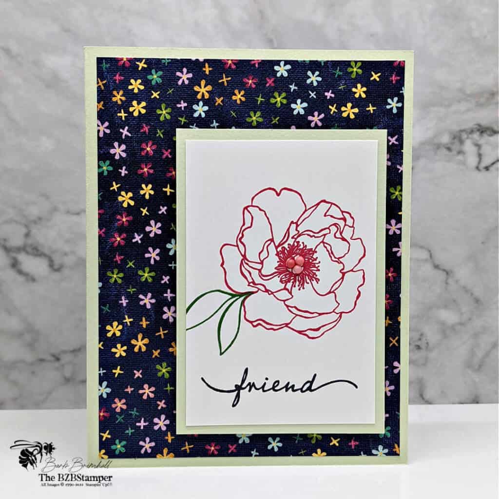Greeting Card You Can Make in 5 Minutes 1 Greeting Card You Can Make in 5 Minutes using floral images