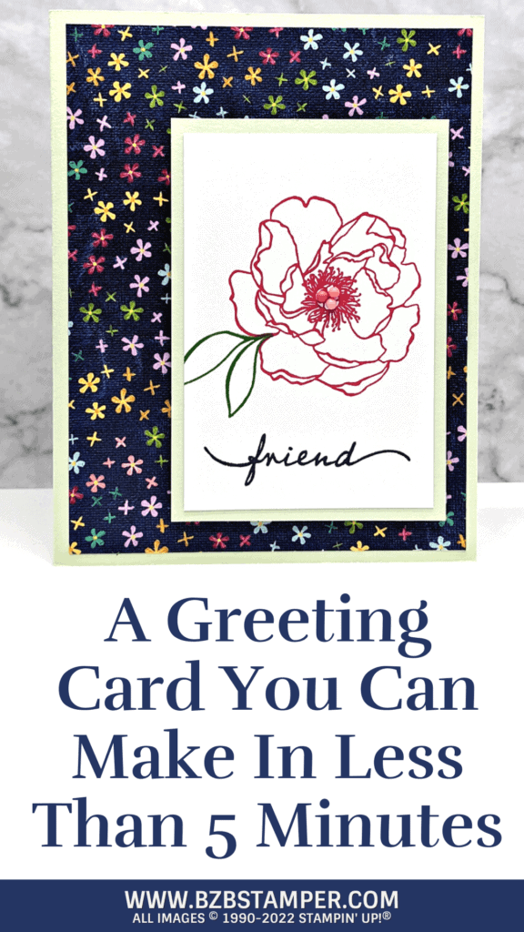 Greeting Card You Can Make in 5 Minutes 15 052922 happiness abounds by stampin up