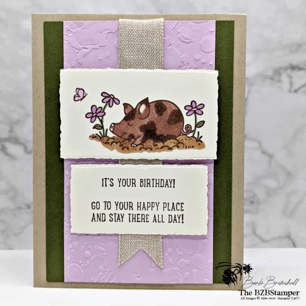 This Birthday Piggy Stamp Set by Stampin' Up!
