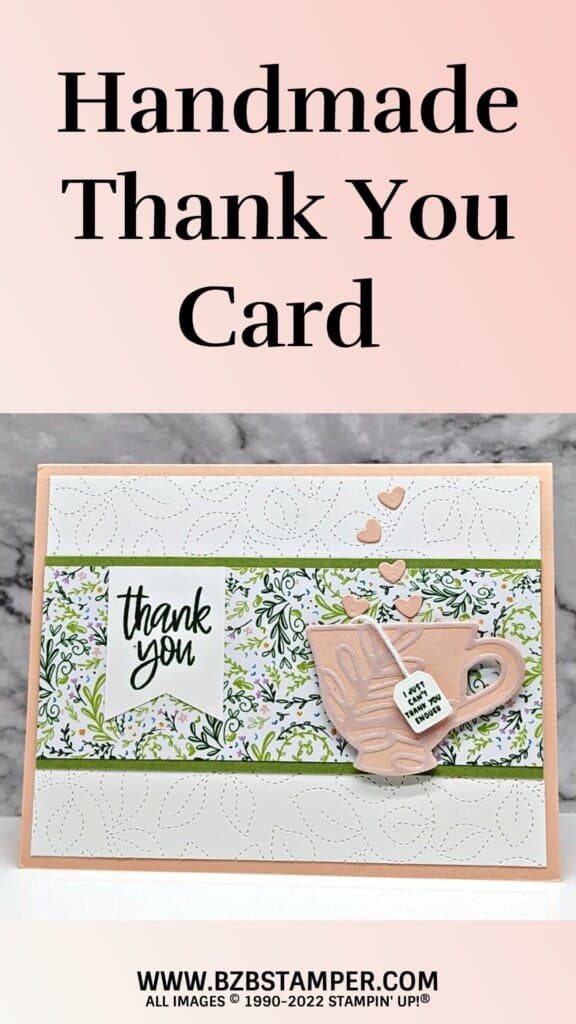 Stampin' Up! Cup of Tea Stamp Set 18 0628 Pin 1