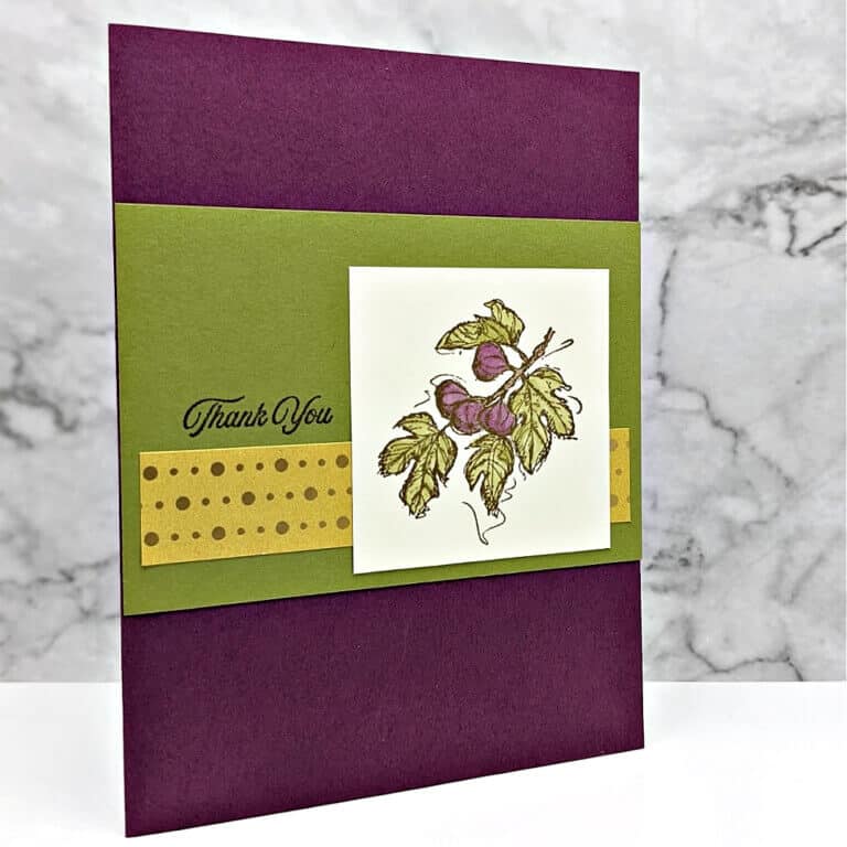 Stylish Sketches Thank You Card