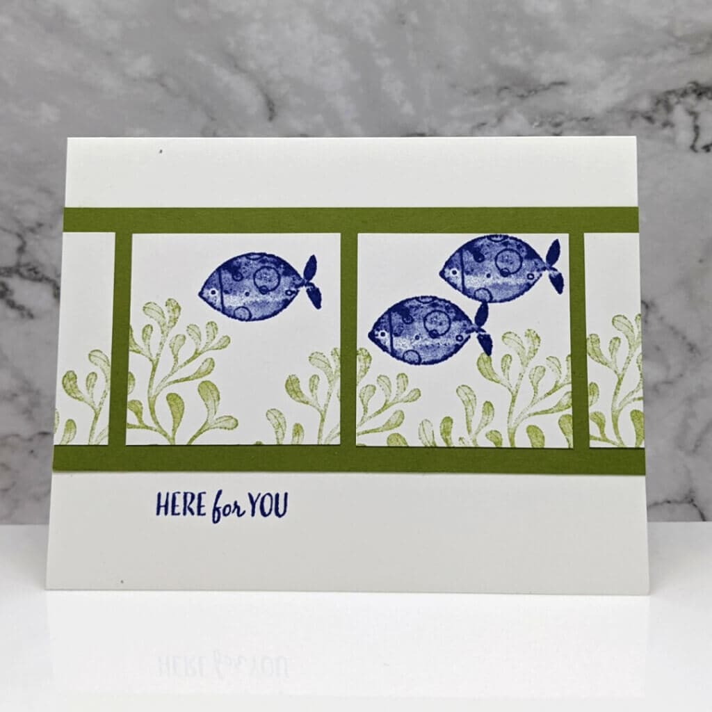 A Fish and A Wish Stamp Set 1 082922 stampin up a fish and a wish navy