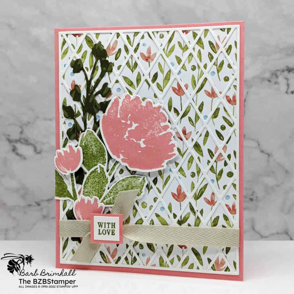 Handmade Floral Card featuring the True Beauty Bundle 2 091022 stampin up true beauty flamingo