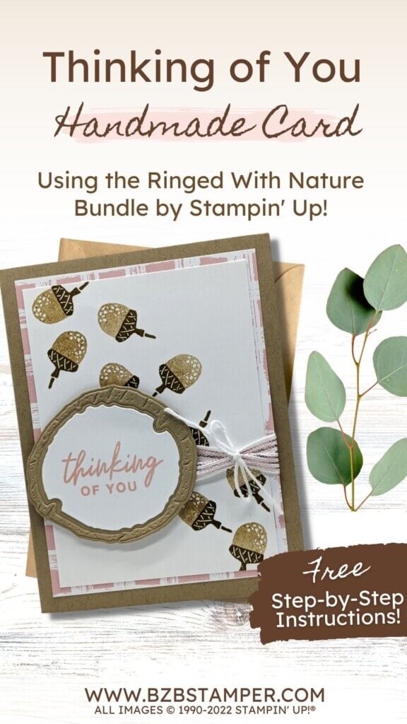 The Ringed with Nature Bundle 16 Thinking of You Card feautring the Ringed with Nature Bundle