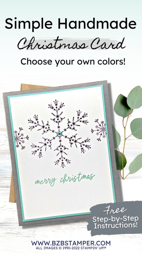 Snowflake Christmas Card