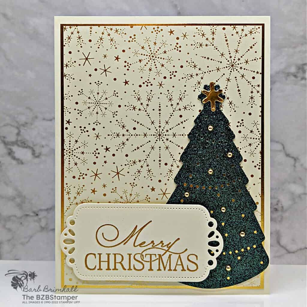 Beautiful Handmade Christmas Card 2 110322 stampin up christmas lights bundle