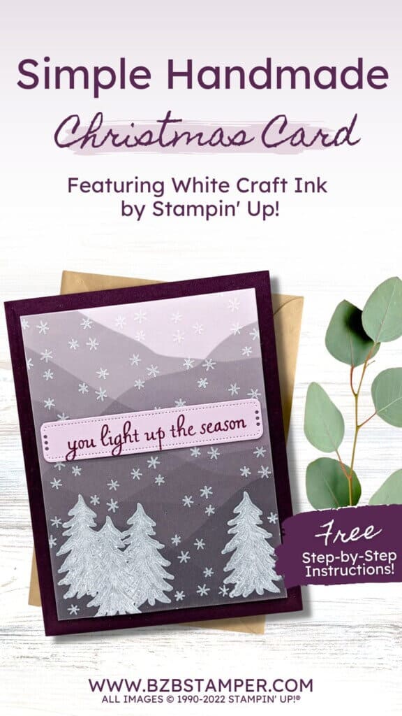 White Craft Ink by Stampin' Up! 17 110522 trees for sale stampinup pin 2