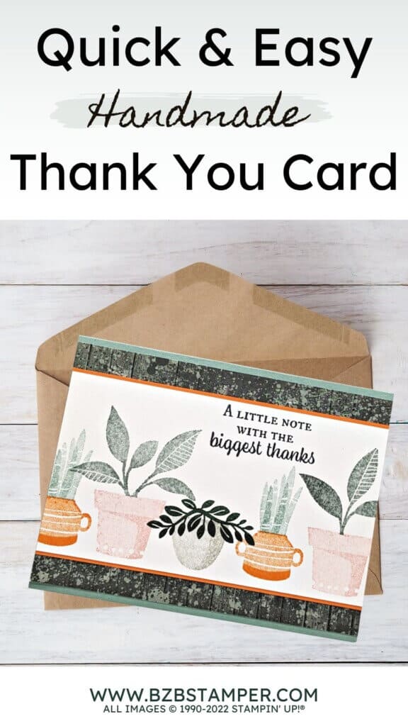 Plentiful Plants Thank You Card 17 111522 plentiful plants stampinup pin2