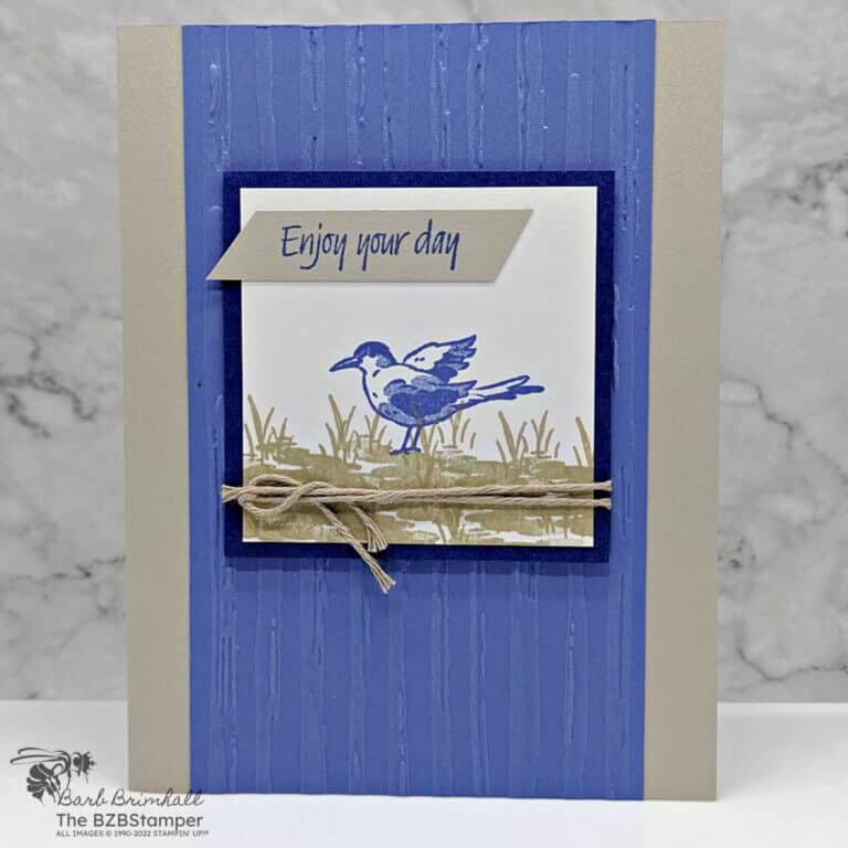 Heron Habitat Masculine Card
