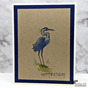 Heron Habitat Masculine Birthday Card 16 121522 stampin up heron habitat navy