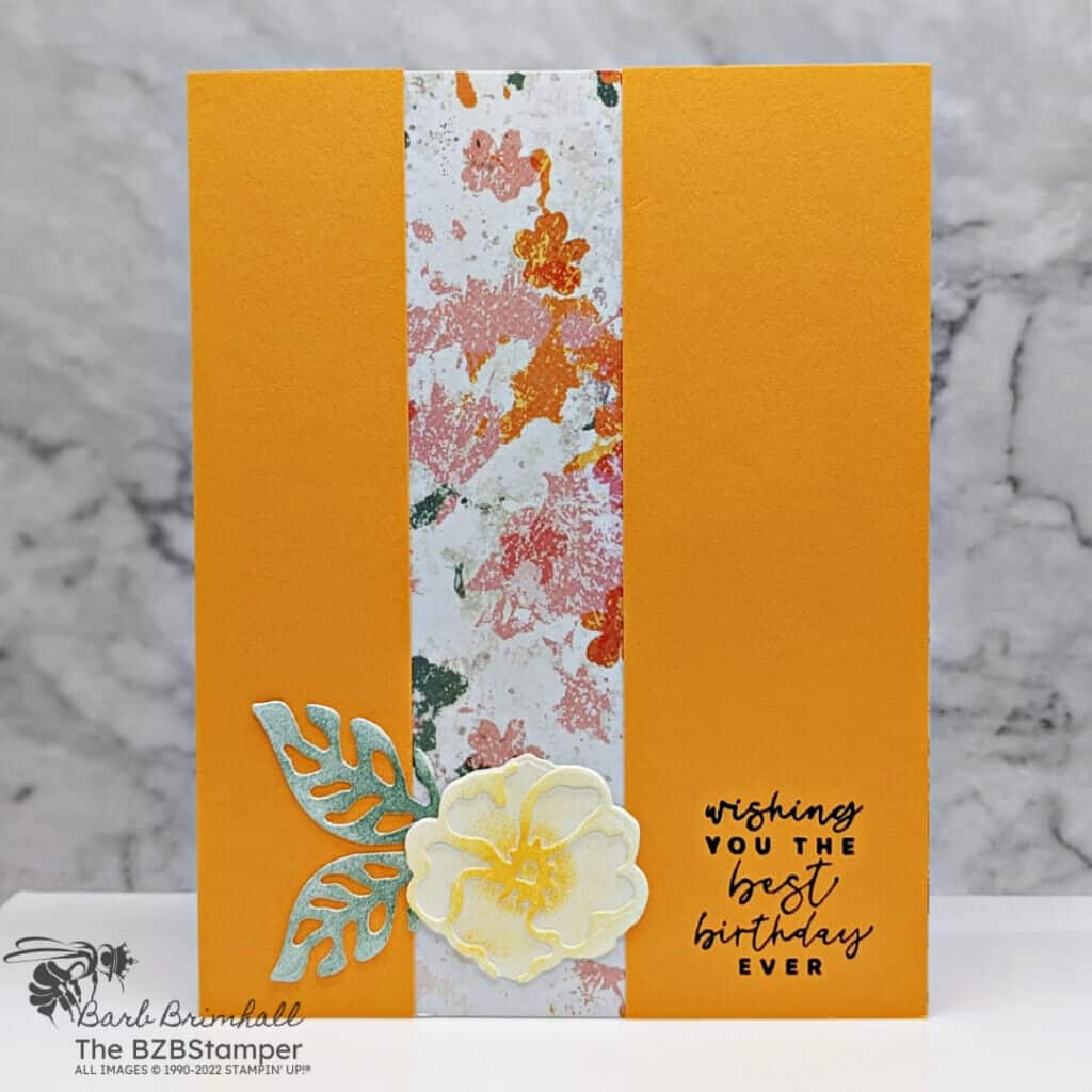 Handmade Floral Birthday Card 2 121722 stampin up seasons of chic floral birthday