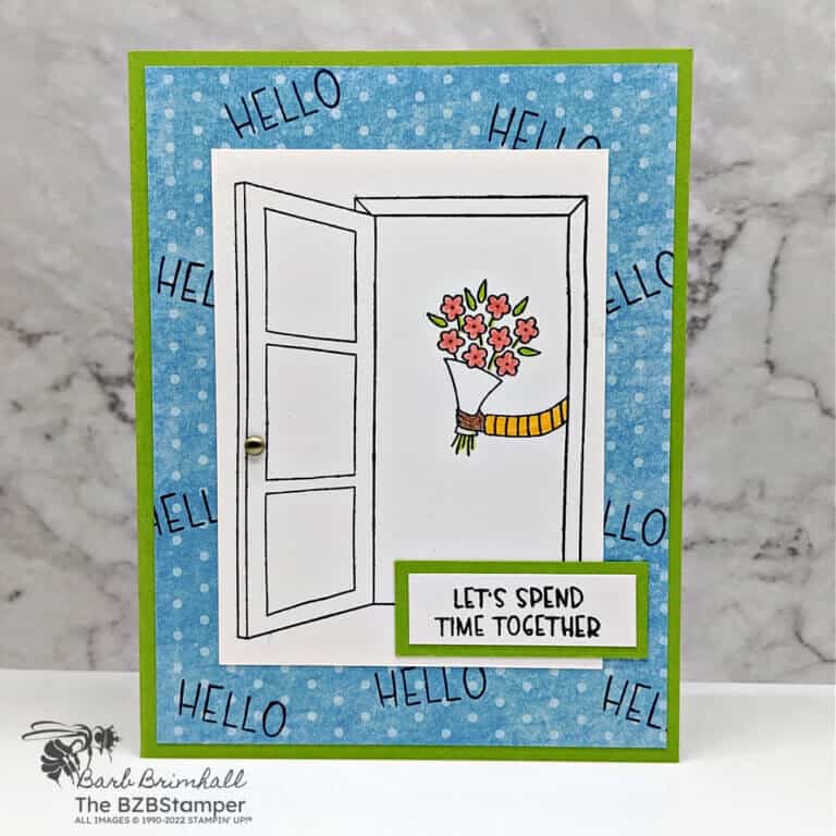 Quick Handmade Card for a Friend