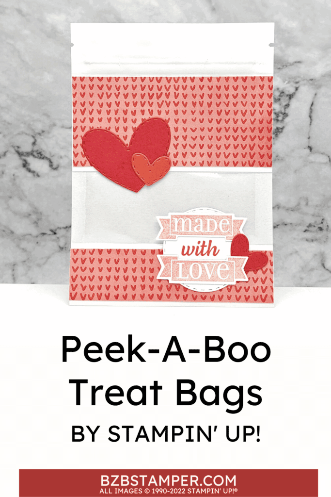 Peek-a-Boo Treat Bags by Stampin' Up! 1 123122 celebrate with tags stampin up pin1