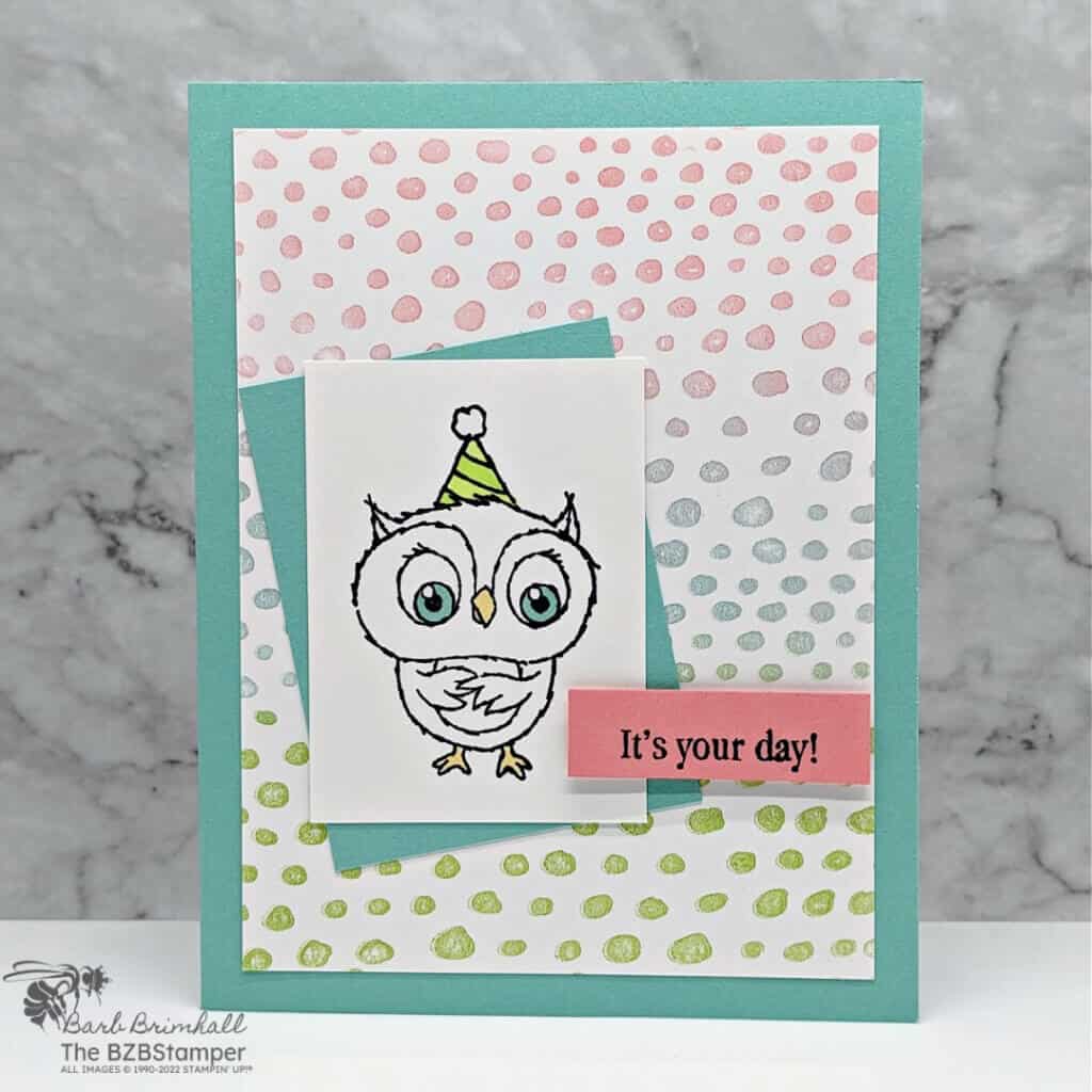 Adorable Owls Birthday Card for All Ages 3 011223 stampin up adorable owls happy birthday