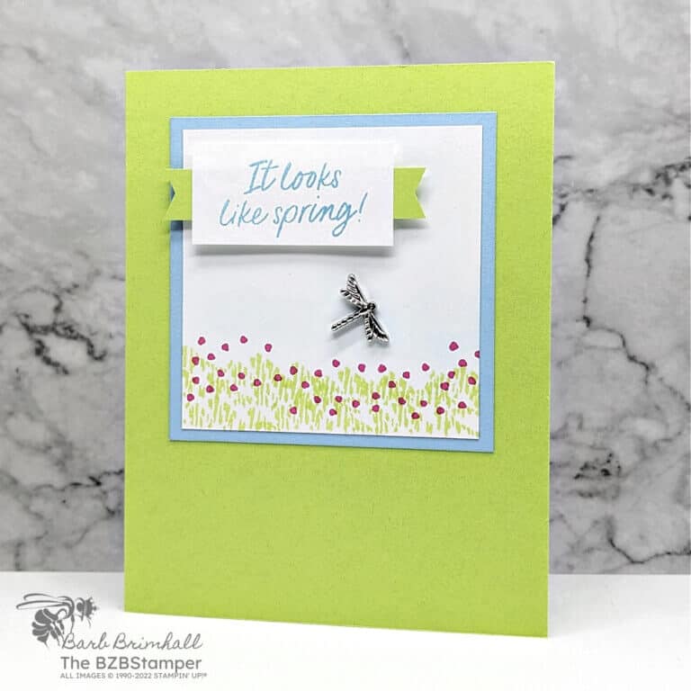 Handmade Spring Card