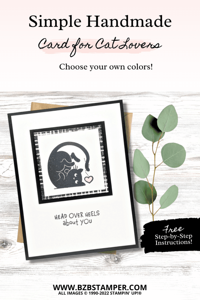 Purr-fectly Simple - the Love Cats Stamp Set 12 021523 stampin up love cats pin2