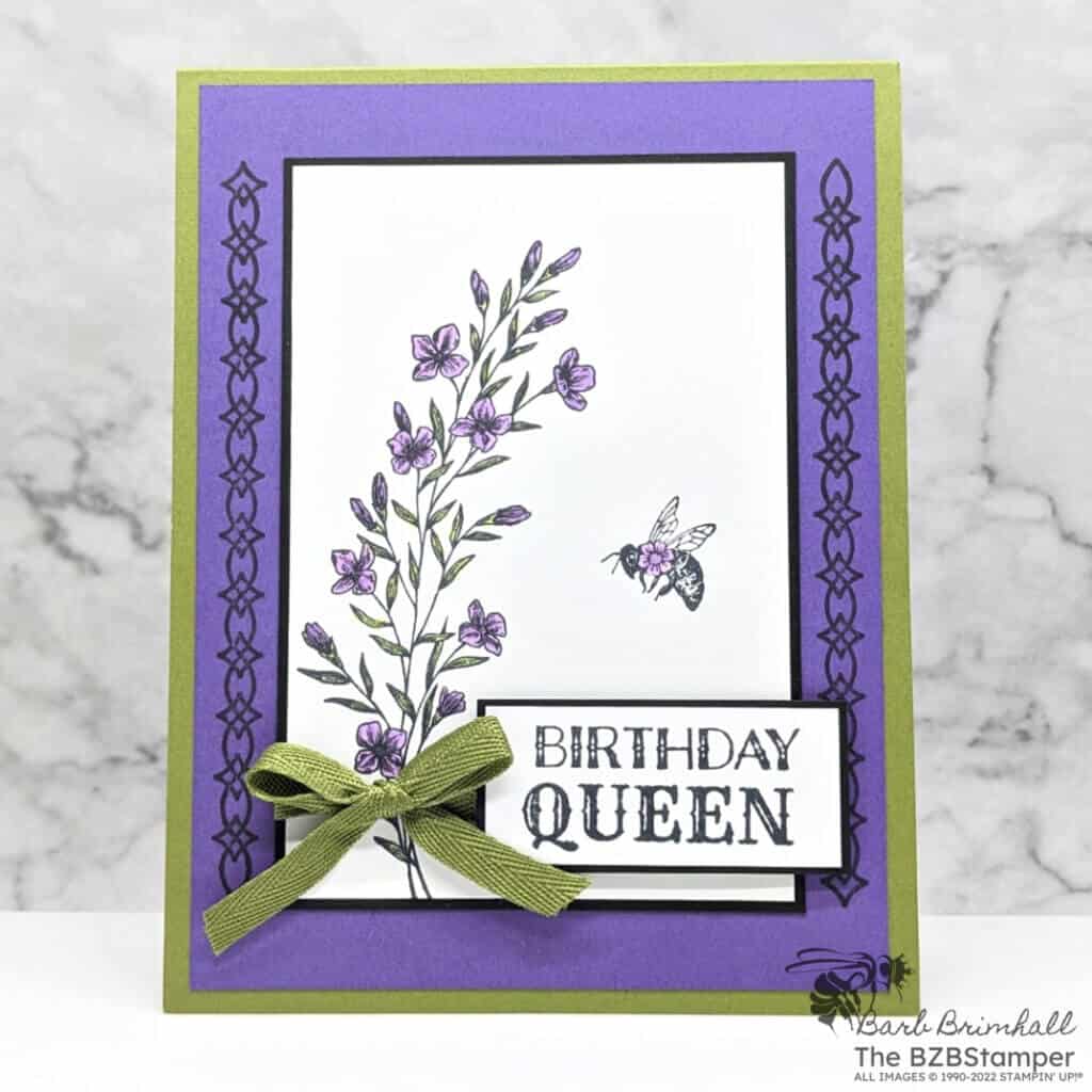 021723 stampin up queen bee 3