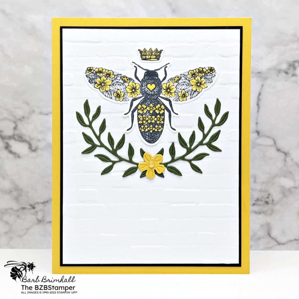 022523 stampin up queen bee 2