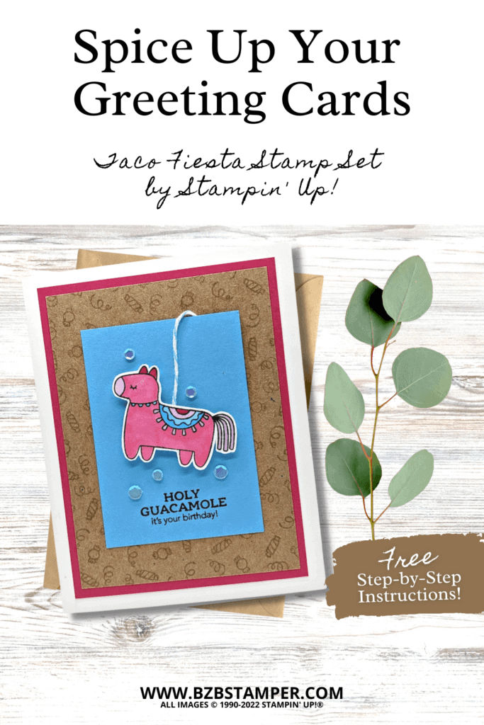 Taco Fiesta Stamp Set - Spice Up Your Handmade Cards! 19 030123 taco fiesta pin2