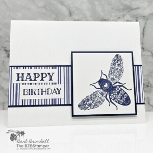 Happy Birthday Card using the Queen Bee Stamp Set 23 032123 queen bee 1