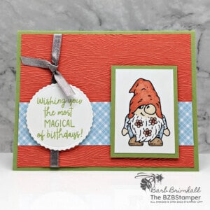 Friendly Gnomes Happy Birthday Card 22 031923 stampin up friendly gnomes birthday2