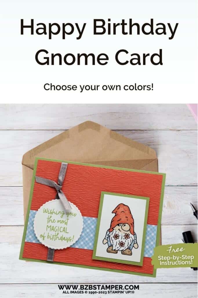 Friendly Gnomes Happy Birthday Card 20 031923 stampin up friendly gnomes birthday2 pin1 2